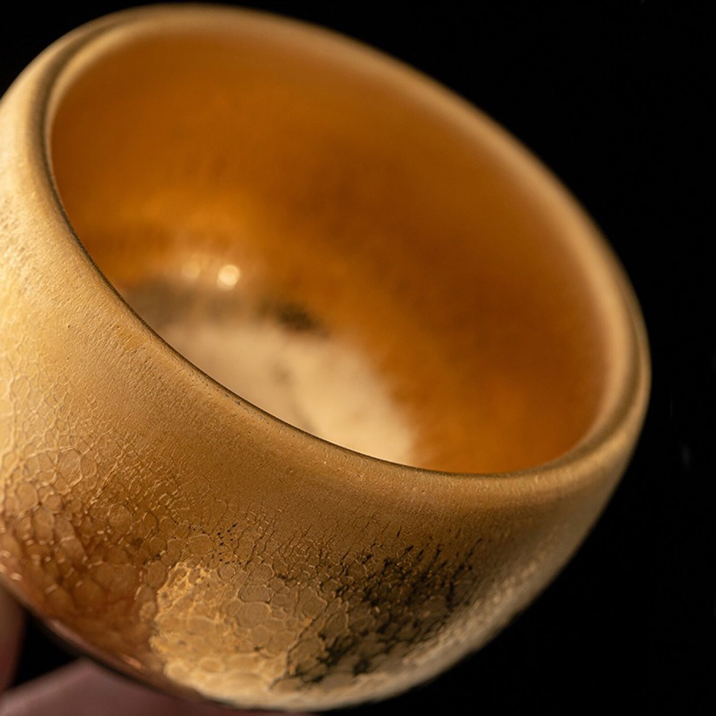 Golden Elegance 24k Gold-Lined Teacup